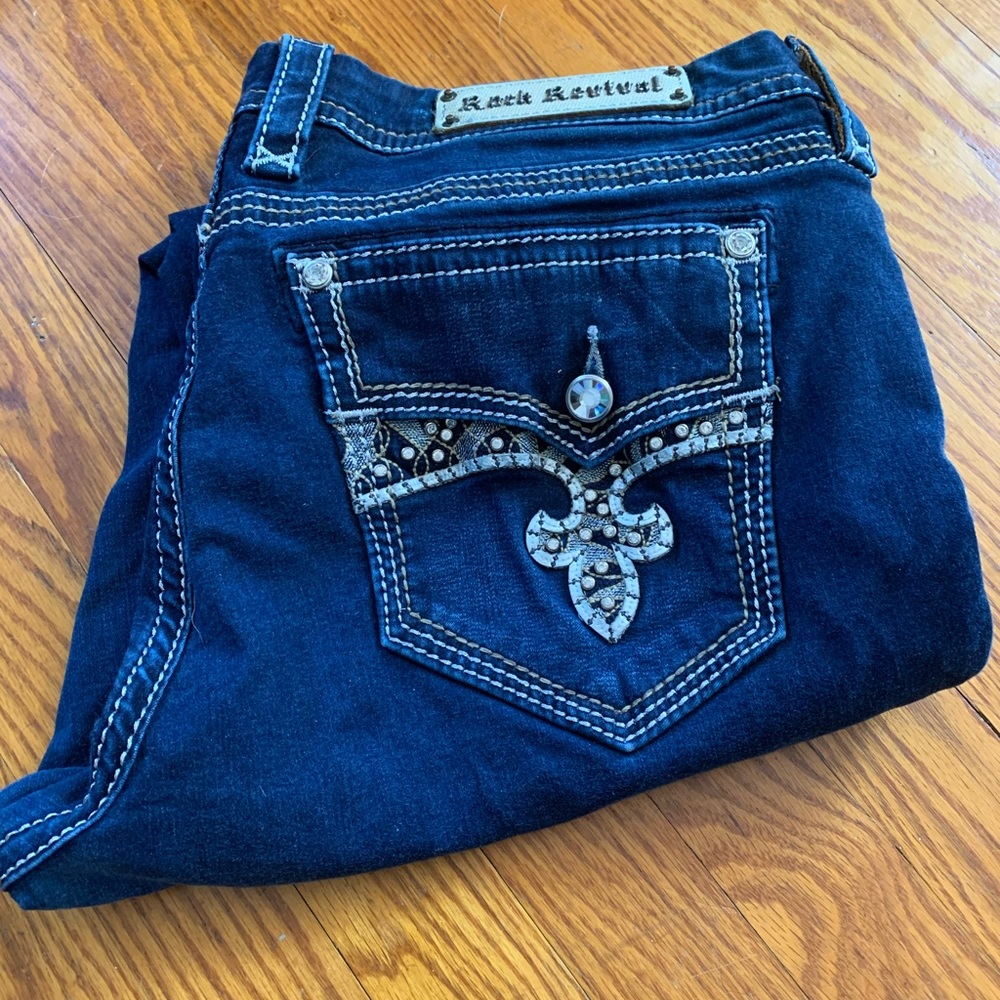 Rock revival jeans